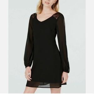 Sequin Hearts Women's Chiffon Dress